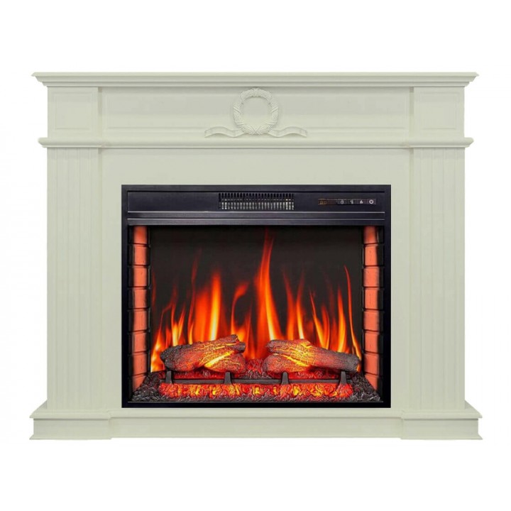 Камінокомплект ArtiFlame Neoclassic AF28S білий дуб