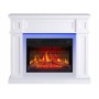 Камінокомплект ArtiFlame Linz AF23BS білий з LED підсвічуванням