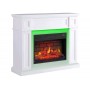 Камінокомплект ArtiFlame Linz AF23BS білий з LED підсвічуванням