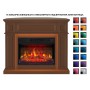Камінокомплект ArtiFlame Linz AF23BS коричневий з LED підсвічуванням<br />універсальний 2в3