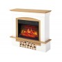 Камінокомплект ArtiFlame Woodley AF23BS білий/дуб натуральний