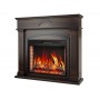 Камінокомплект ArtiFlame December AF28S махагон коричневий антик