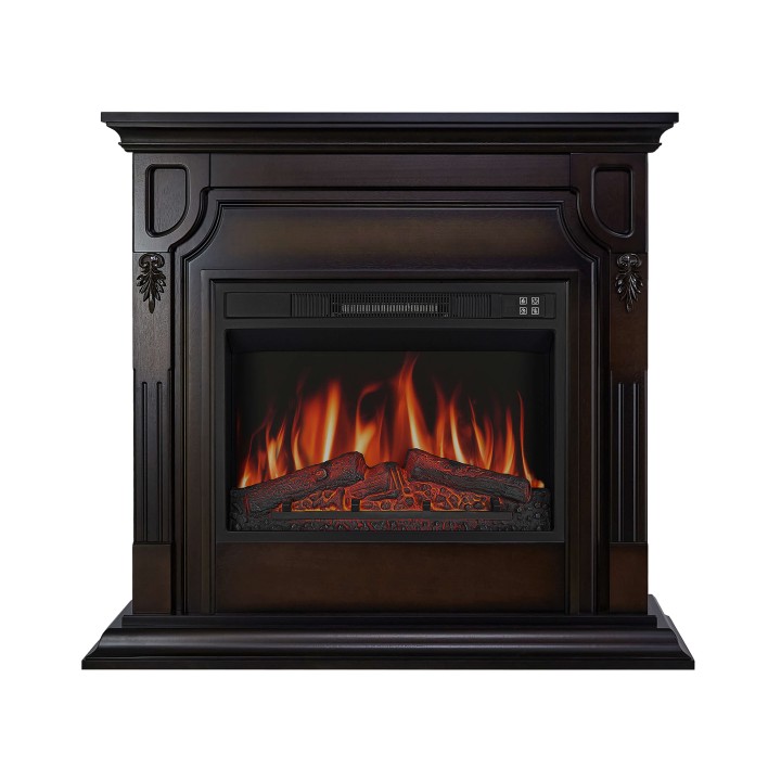 Камінокомплект ArtiFlame Toronto AF23S махагон коричневий антик універсальний 2в1