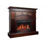 Камінокомплект ArtiFlame York AF23S махагон коричневий антик