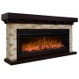 Камінокомплект ArtiFlame Ludwig AF50 махагон коричневий антик