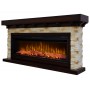 Камінокомплект ArtiFlame Ludwig AF50 махагон коричневий антик