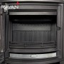 Чавунна піч-камін RAVAN DELUXE 14 кВт