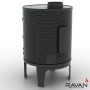 Чавунна піч-камін RAVAN MONACO 7 кВт
