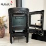 Чавунна піч-камін RAVAN MONACO 7 кВт