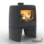 Чавунна піч-камін RAVAN TENESI 14 кВт